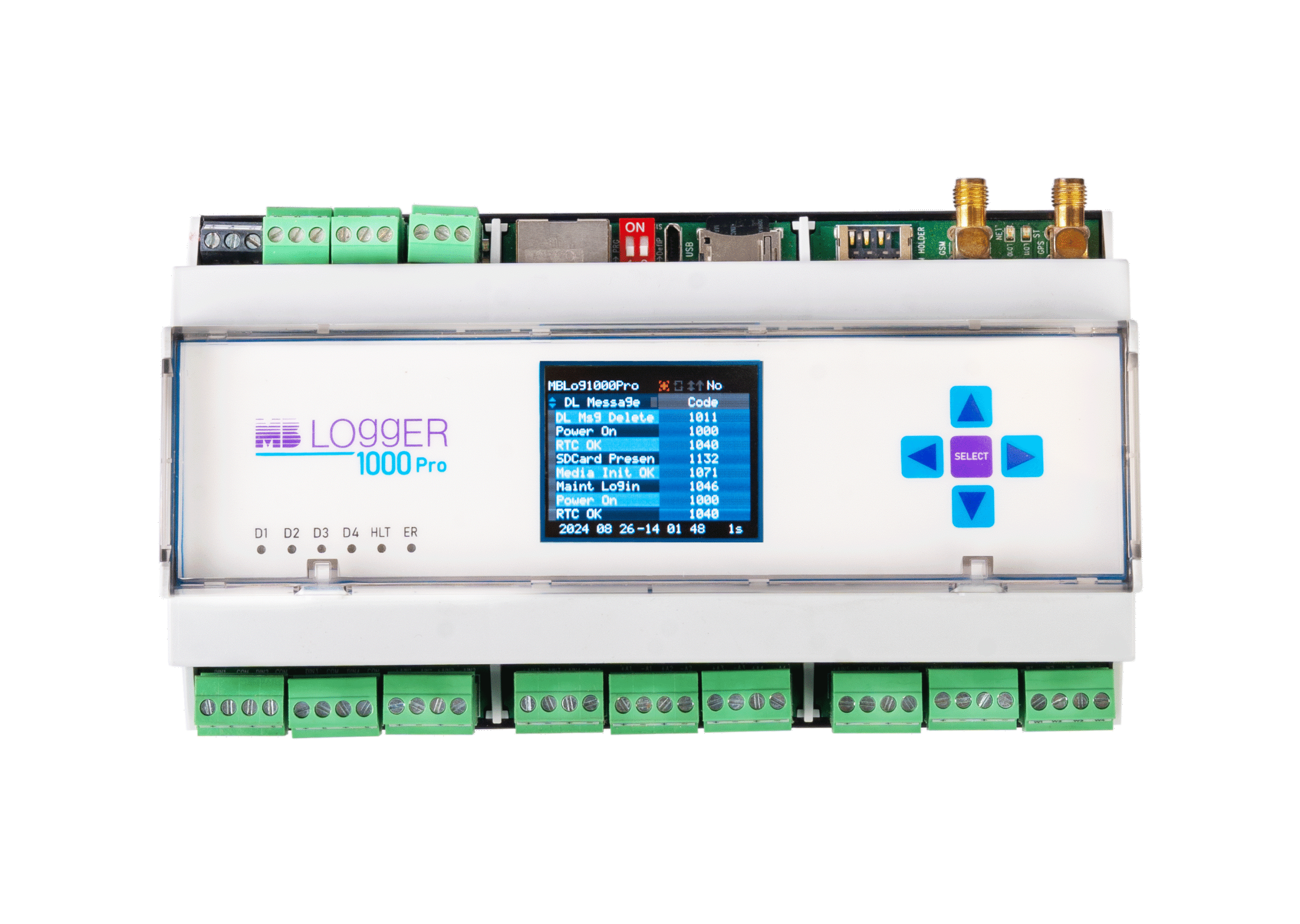 High Performance Datalogger - MBLogger 1000 Pro