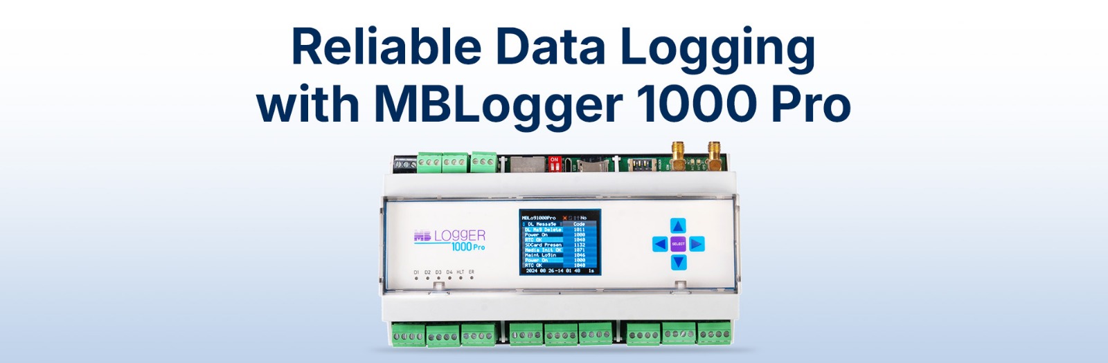 Why the MBLogger 1000 Pro Delivers Reliable Data Logging